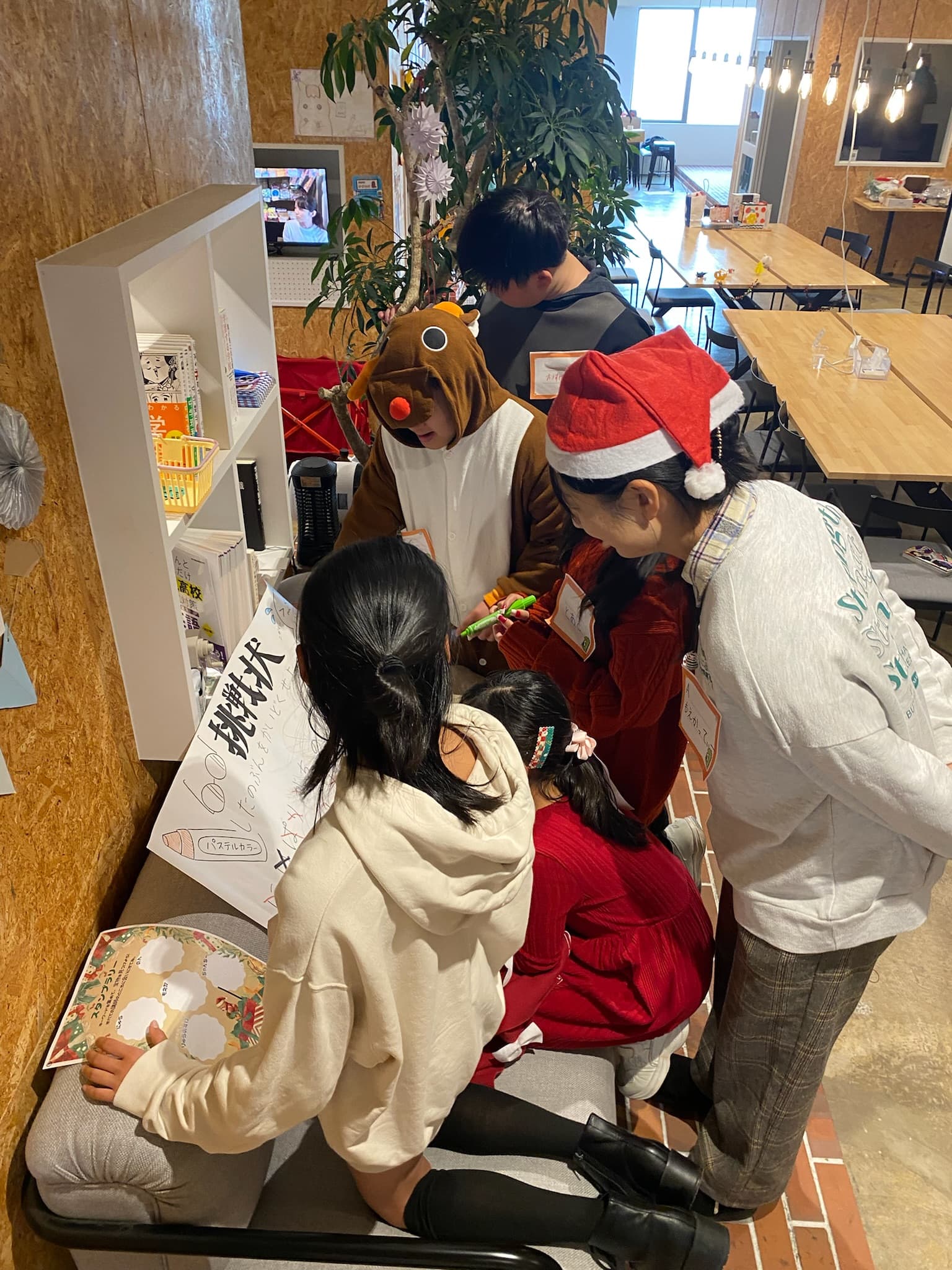 生徒が企画したクリスマス会